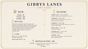 Gibbys Prices for Off Sale Alcohol